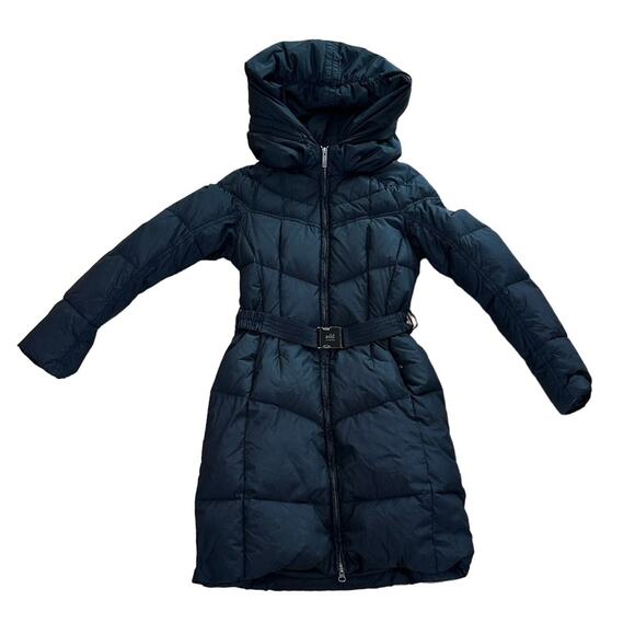 ADD Women's Icon 10 Coat Down Quilted Thigh Length Black Size 2 US 40 IT - Picture 3 of 11